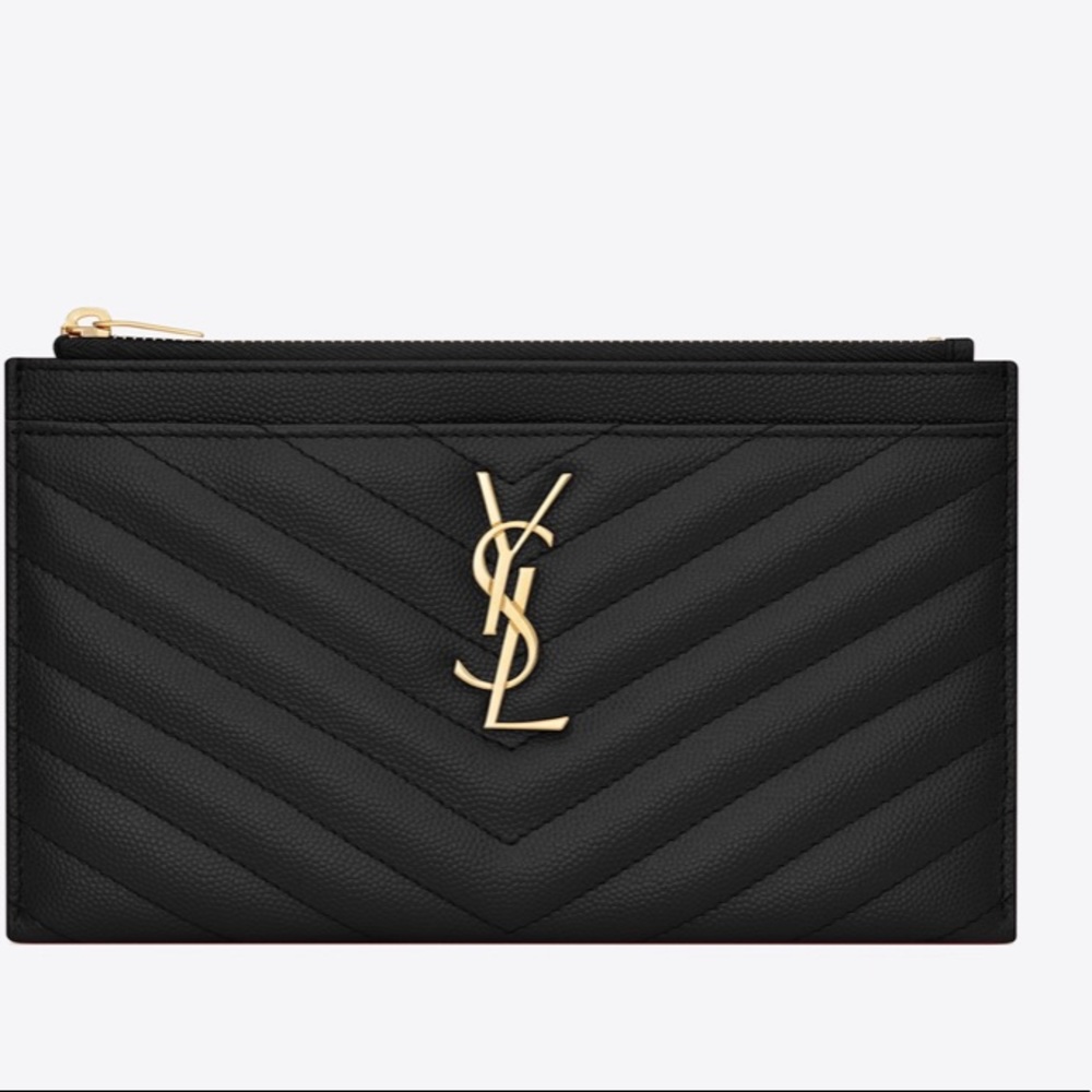 Authentic Saint Laurent Bill Pouch
